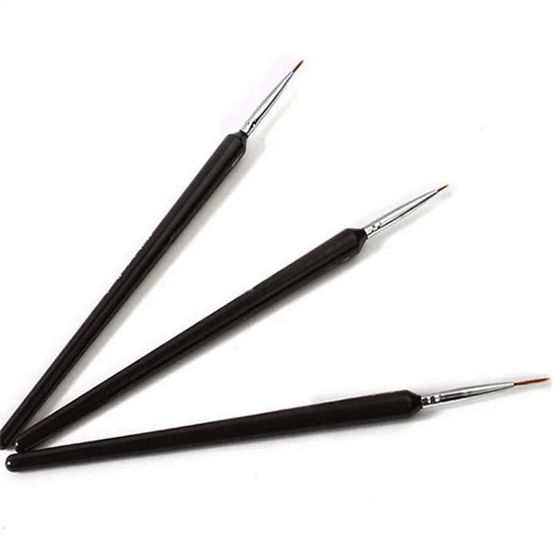 Black Painting Liner Nail Art Brush