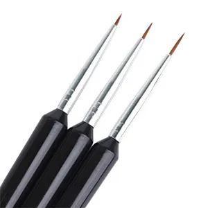 Black Painting Liner Nail Art Brush